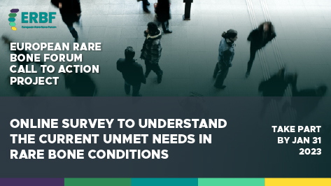 Online survey on current unmet needs in rare bone conditions